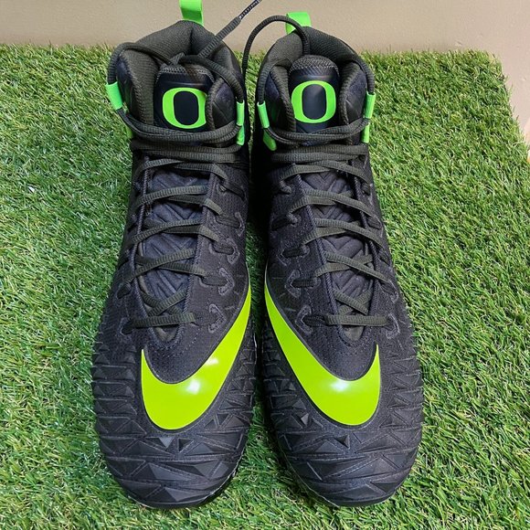 Nike Force Savage Pro Mid Oregon Ducks PE Promo Sample Cleats Mens 14 AQ9099-033 main image 9